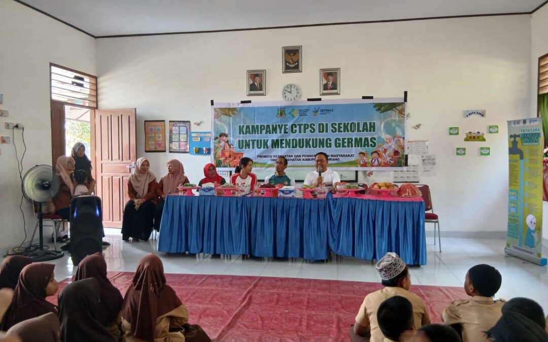 Dinkes Pinrang Gelar Puncak Kampanye CTPS di SDN 287, Wujudkan Generasi Sehat dan Berprestasi