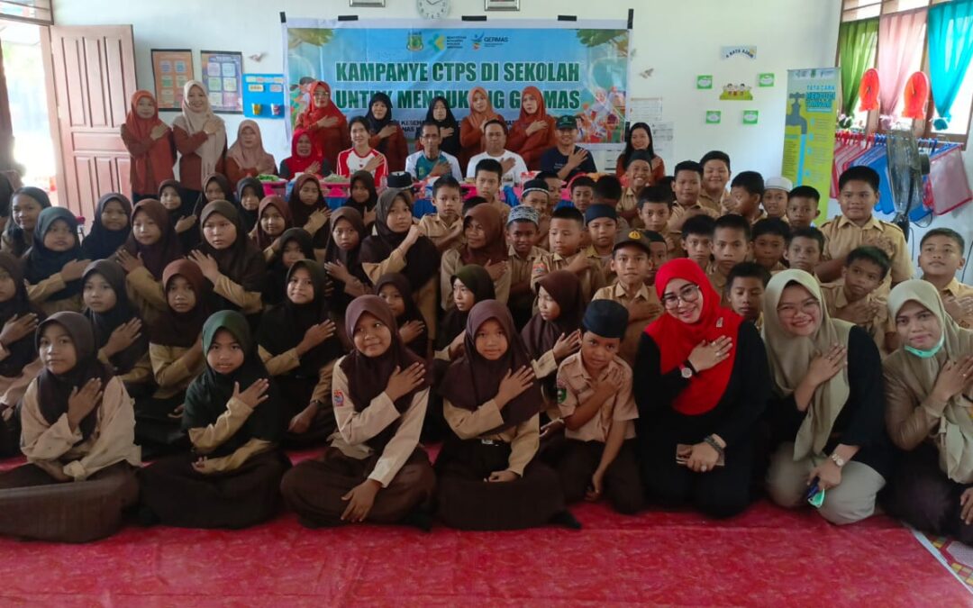 Dinkes Pinrang Gelar Puncak Kampanye CTPS di SDN 287, Wujudkan Generasi Sehat dan Berprestasi