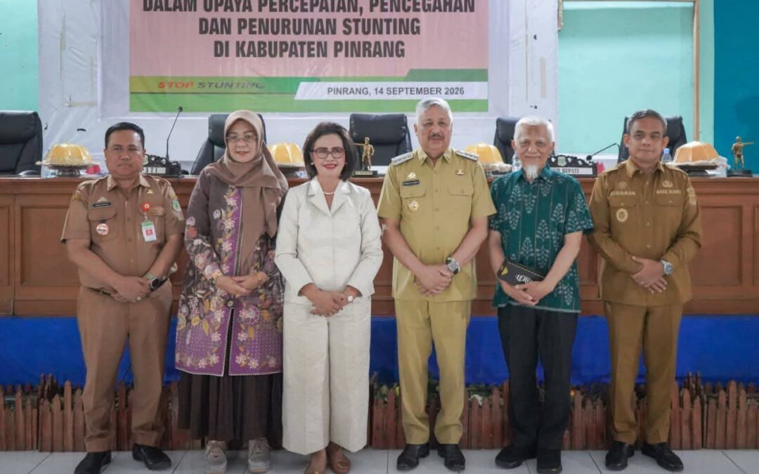 Sinergi Lintas Sektor Pemkab Pinrang Makin Solid untuk Tekan Angka Stunting