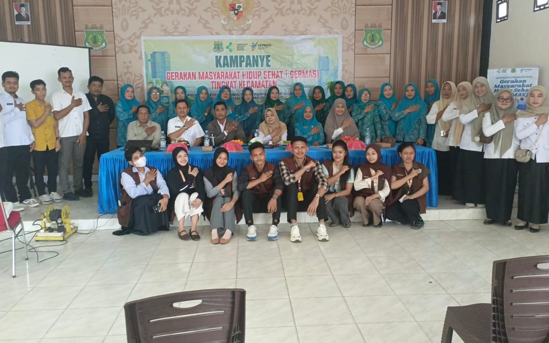 Dorong Budaya Hidup Sehat Mulai Dari Keluarga, Dinkes Pinrang Gelar Kampanye GERMAS di Kecamatan Mattiro Sompe